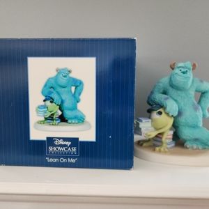 Precious Moments MONSTERS UNIVERSITY "Lean On Me" Disney Showcase SULLEY & MIKE